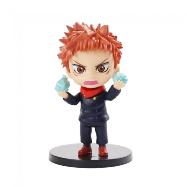 Jujutu Kaisen Yuji İtadori Nendoroid Figür (Elinde Alev Olan)