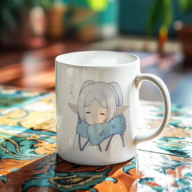 Anime Frieren Mug Kupa Bardak