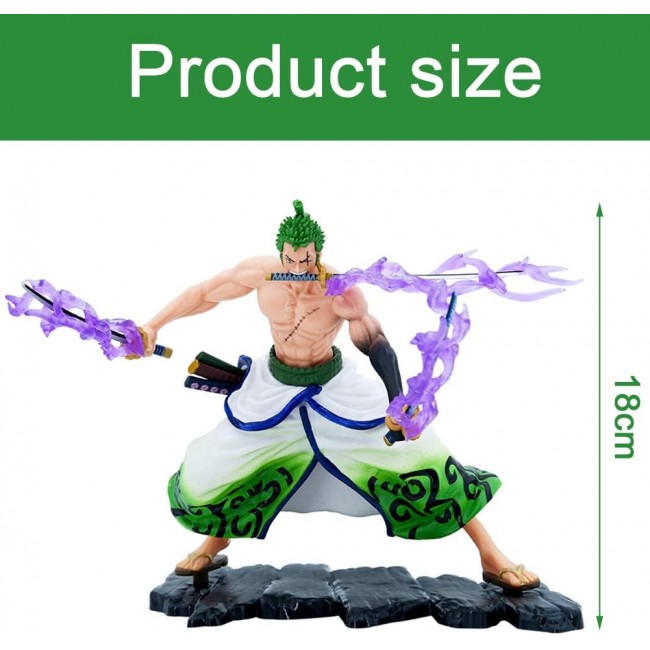 One Piece Roronoa Zoro Wano Arc Haki Figürü